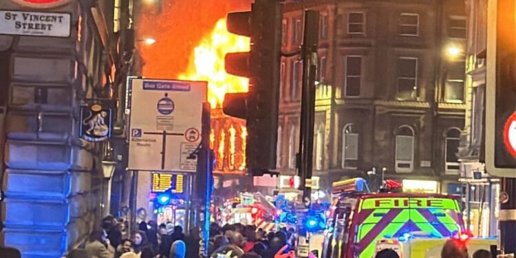 Glasgow Central Station to close for 2 days after fire damage compared to 'something out of the Blitz'