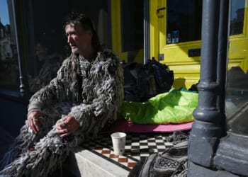 Britain's wokest city accused of 'airbrushing out' homeless people by dumping them in neighbouring town