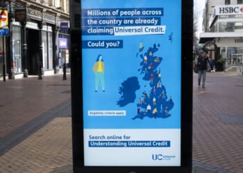 A QUARTER of settled non-EU arrivals claim Universal Credit