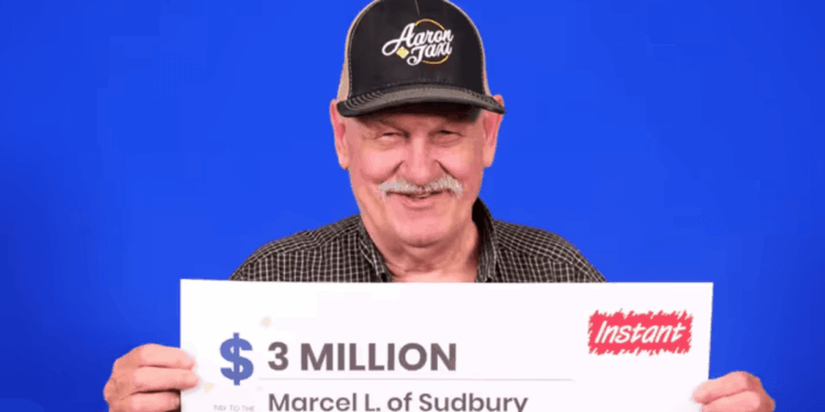 RRetired Canadian taxi driver defies extraordinary odds by celebrating THIRD lottery win in a decade