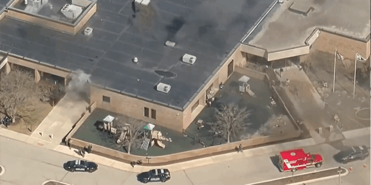Police rush to scene as shooting reported at synagogue in US