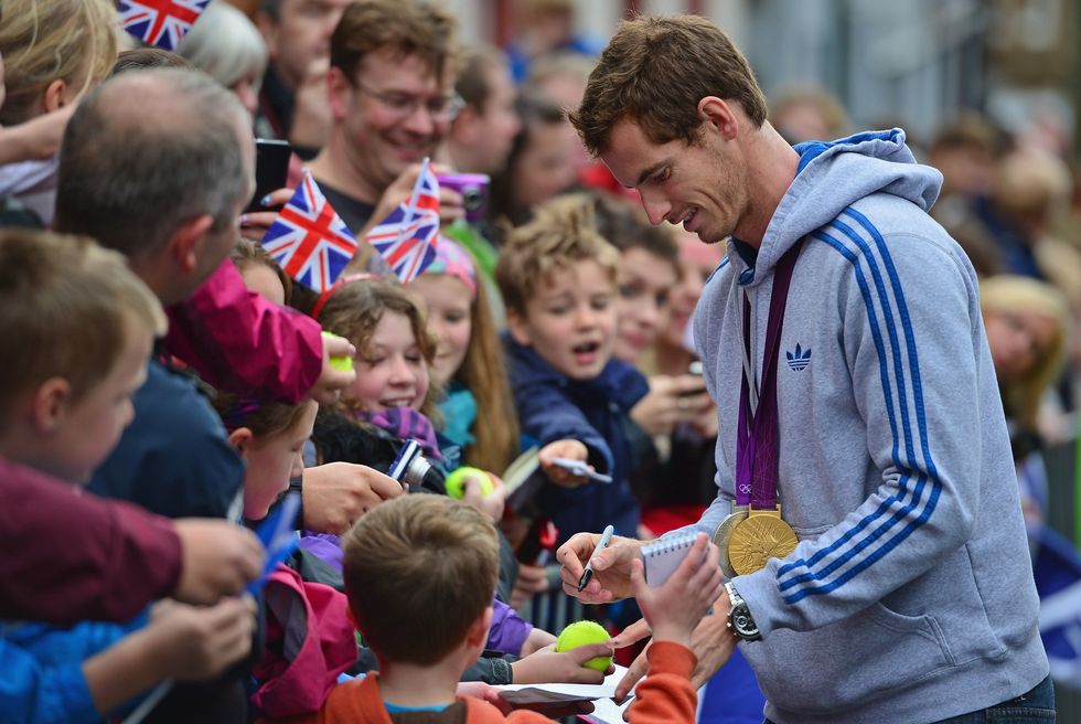 Andy Murray is Dunblane's success story, emerging from tragedy to return a town its identity