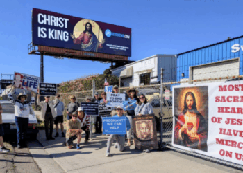 'Christ is King' billboard unveiled in California