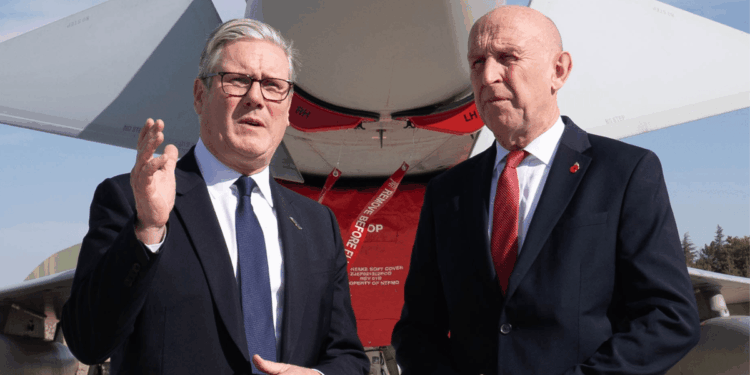 Britain weighs deploying thousands of drones to Middle East to combat ‘axis of aggression’