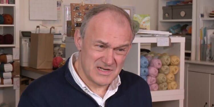 Iran war: Ed Davey tears into Donald Trump's 'appalling' Middle East operation