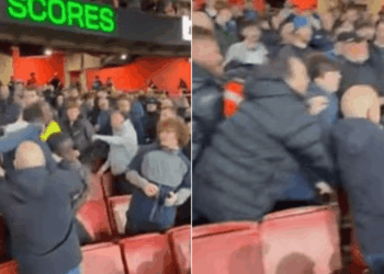 Police launch investigation after Everton striker claims Arsenal fans 'attacked' friends in shocking scenes