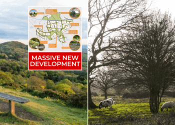 Council row erupts as Malvern Hills to be swamped by 3,500 new homes- as locals rage at 'ludicrous' plans