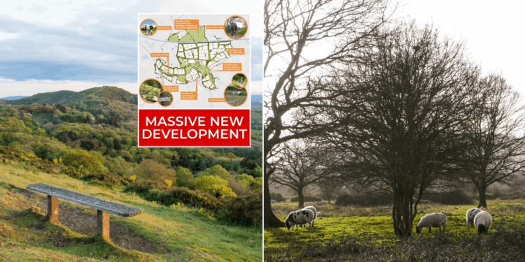 Council row erupts as Malvern Hills to be swamped by 3,500 new homes- as locals rage at 'ludicrous' plans