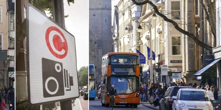 Oxford congestion charge causes motorists to give up driving in favour of public transport