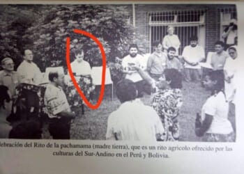 UNEARTHED: 1995 photo shows Pope Leo XIV participating in Pachamama ritual