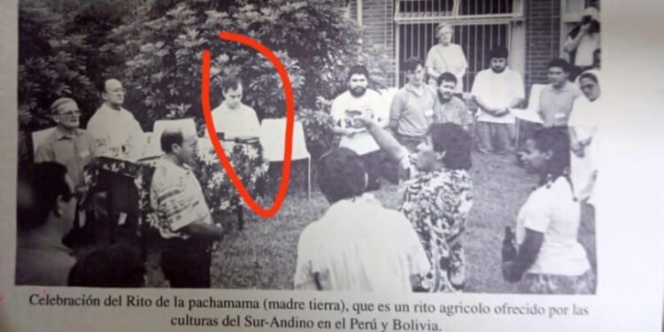 UNEARTHED: 1995 photo shows Pope Leo XIV participating in Pachamama ritual