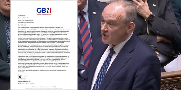 GB News CEO Angelos Frangopoulos writes an open letter to Lib Dem leader Sir Ed Davey
