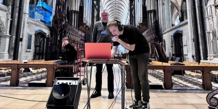 Mystery over ‘weird pinging’ sound recorded in Salisbury Cathedral