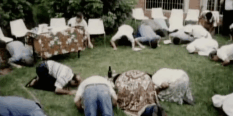 LOOK: New photos of future Pope Leo XIV in Pachamama idolatry emerge