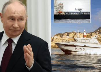 Royal Navy sends its smallest patrol boat HMS Cutlass to help seize hulking Russian mega-tanker