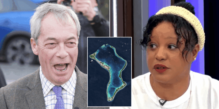 Nigel Farage hailed as Chagossians' closest ally while islanders demand Keir Starmer's resignation