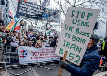 Iran news: Protestors slam Keir Starmer's government over handling of Iran conflict