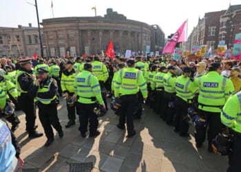 Six arrested UKIP Walk with Jesus march counter-protests Liverpool | UK | News