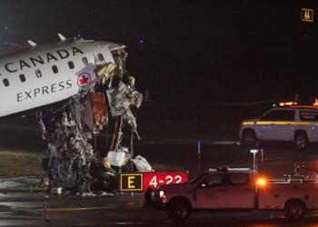 Two dead as Air Canada plane and firetruck collide