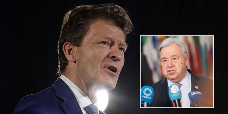 Reform UK to scrap Net Zero as United Nations warns 'fossil fuel addiction risks global security'