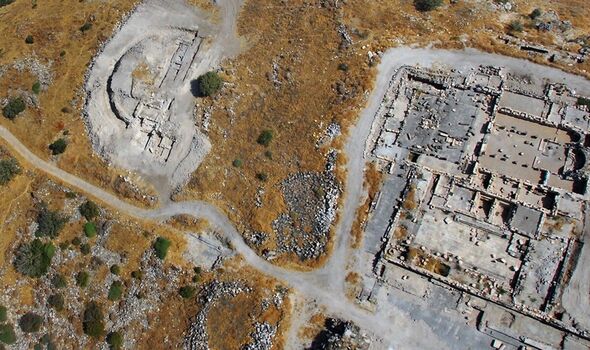 The site of the ancient city of Hippos