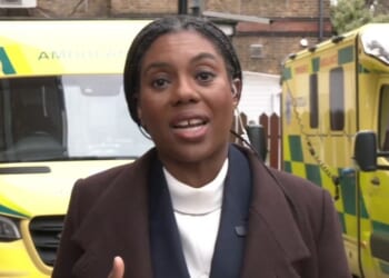 Kemi Badenoch offers to 'help' Keir Starmer proscribe the IRGC after 'disgusting' antisemitic arson