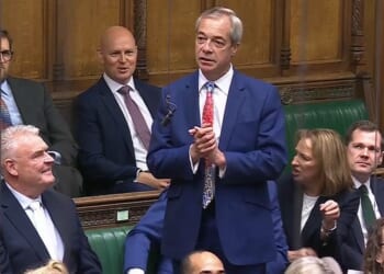 Reform MPs all WALK OUT of PMQs after Keir Starmer takes aim at Nigel Farage