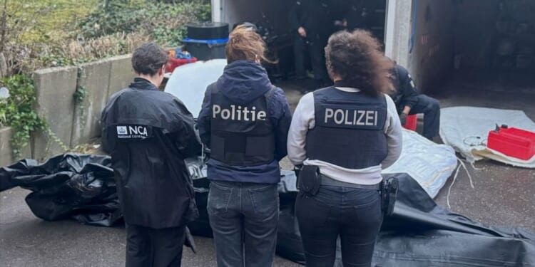 Four Syrians arrested in Germany as part of joint operation with Britain to crack down on Channel people smuggling network