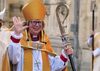 Joy, pomp, and pageantry as Archbishop Mullally is installed in Canterbury