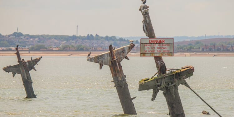 Thames shipwreck SS Richard Montgomery could be targeted in drone attack