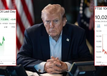 Ftse 100 plummets as oil prices surge above $105 after Iran rejects Donald Trump's peace proposal