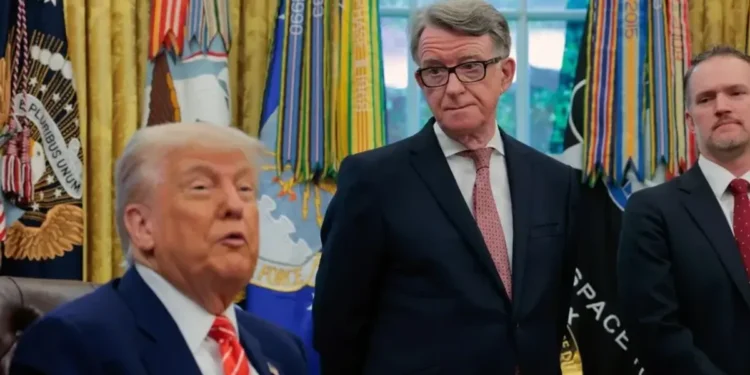 US Ambassador to UK pays tribute to Lord Mandelson despite bombshell dossier revealing links to Jeffrey Epstein