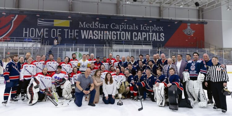 Lobbyists Beat Lawmakers in Overtime at Charity Hockey Game