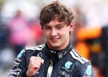 Kimi Antonelli breaks F1 history as teenager overtakes George Russell in title race after Japanese GP