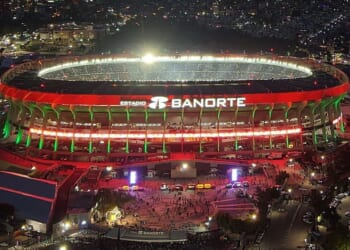 Football fan dies at World Cup stadium hosting opening fixture after fall from stand while 'intoxicated'