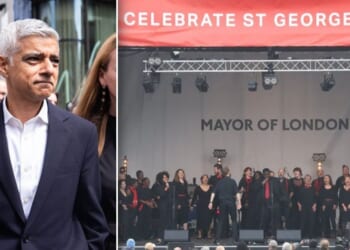 Sadiq Khan announces St George's Day celebration event in Trafalgar Square... but it's not when you think