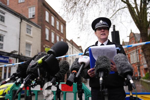 Chief Superintendent Emma Aldred speaks to media Chief Superintendent Emma Aldred speaks to media