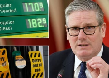Petrol and diesel drivers suffer at UK pumps while European nations slash tax and VAT on fuel