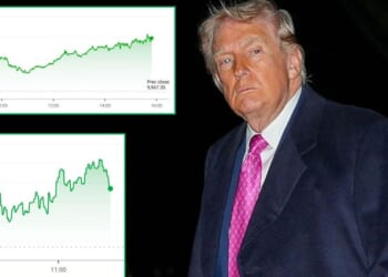 Ftse and Wall Street stocks rally as Donald Trump confirms 'serious discussions' with new Iranian regime