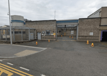 Dozens of homes evacuated after police station targeted in 'extremely serious' security incident