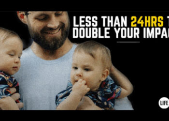 24 hours left to double your gift to help defend life, faith and freedom