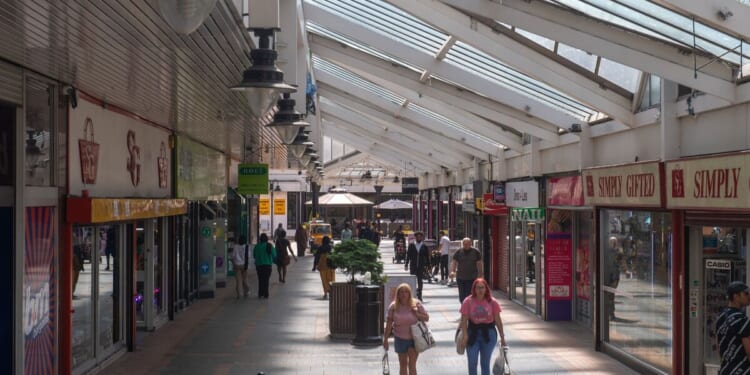 Abandoned UK shopping centre bulldozed after all 30 shops closed in one hour | UK | News