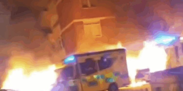 Ambulances set alight in 'antisemitic hate crime' | UK | News