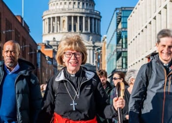 Archbishop Mullally begins pilgrimage to Canterbury