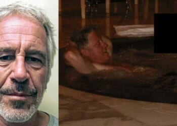 Bill Clinton Grilled Over Epstein Hot Tub Photo With Unknown Woman
