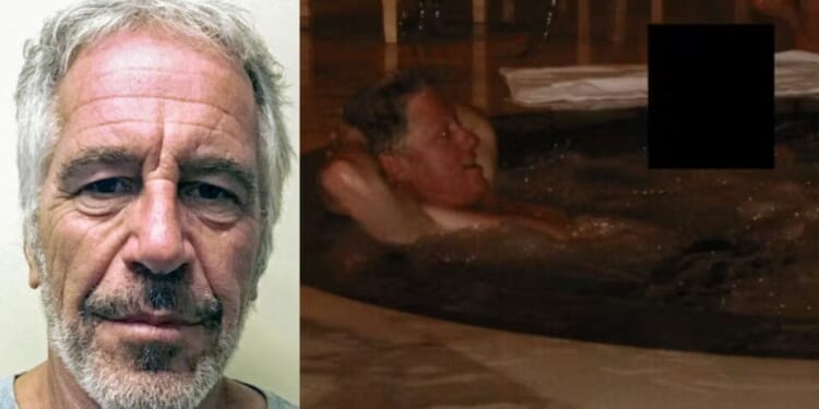 Bill Clinton Grilled Over Epstein Hot Tub Photo With Unknown Woman