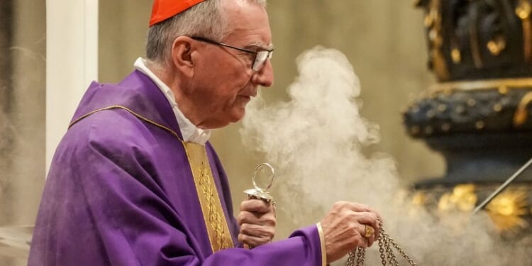Cardinal Parolin says liturgy must not be source of 'division' when asked about Latin Mass