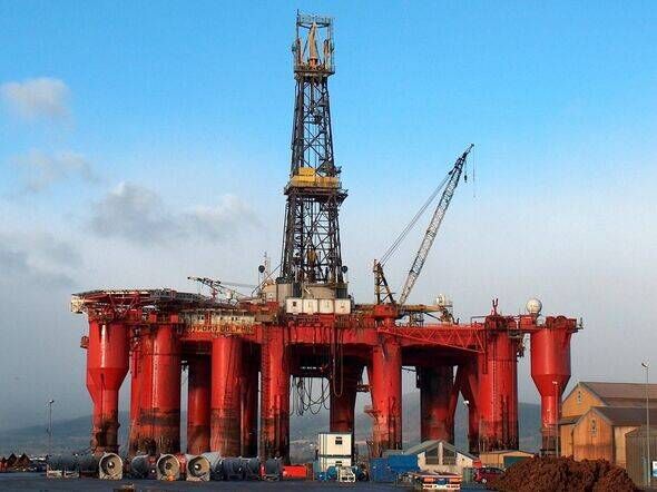 The Byford Dolphin oil rig in the North Sea