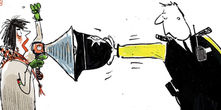 Do not use safety as a pretext to curb protest