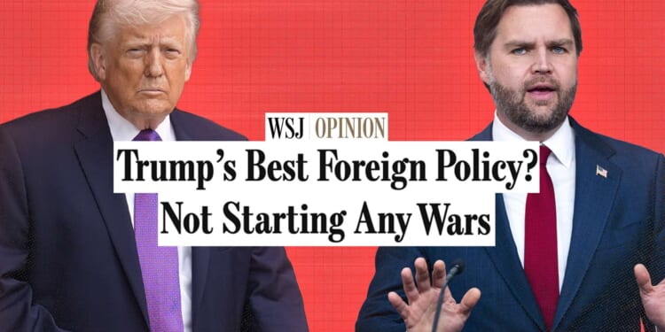 Donald Trump and J.D. Vance promised 'no new wars.' What happened to that?
